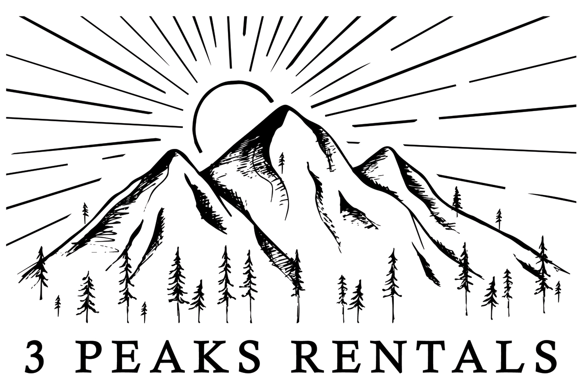 3 Peaks Rentals logo