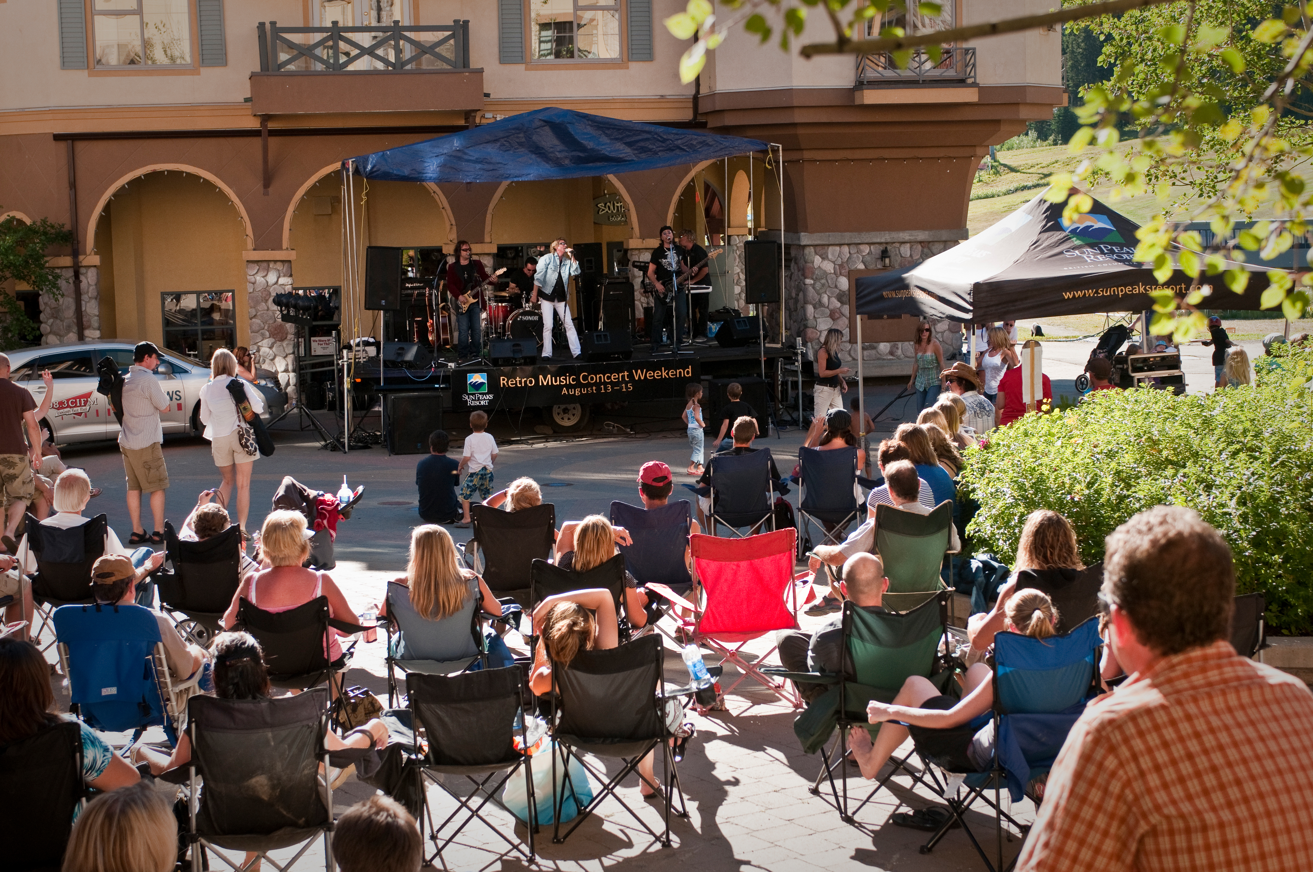 Retro concert weekend at Sun Peaks Resort