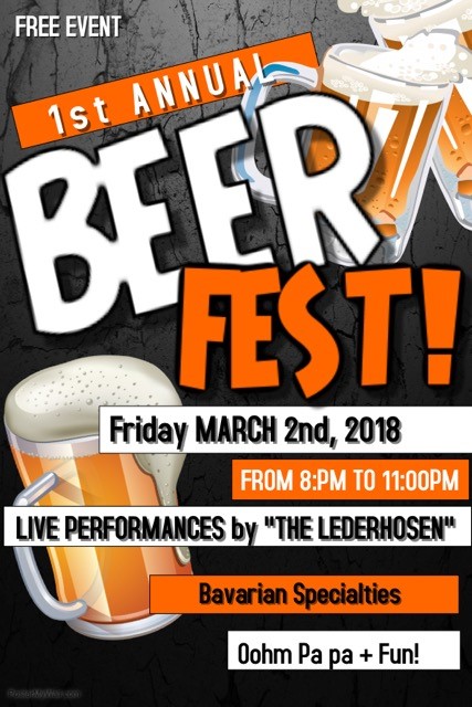 Bavarian Night with Umpapa at Powder Hounds