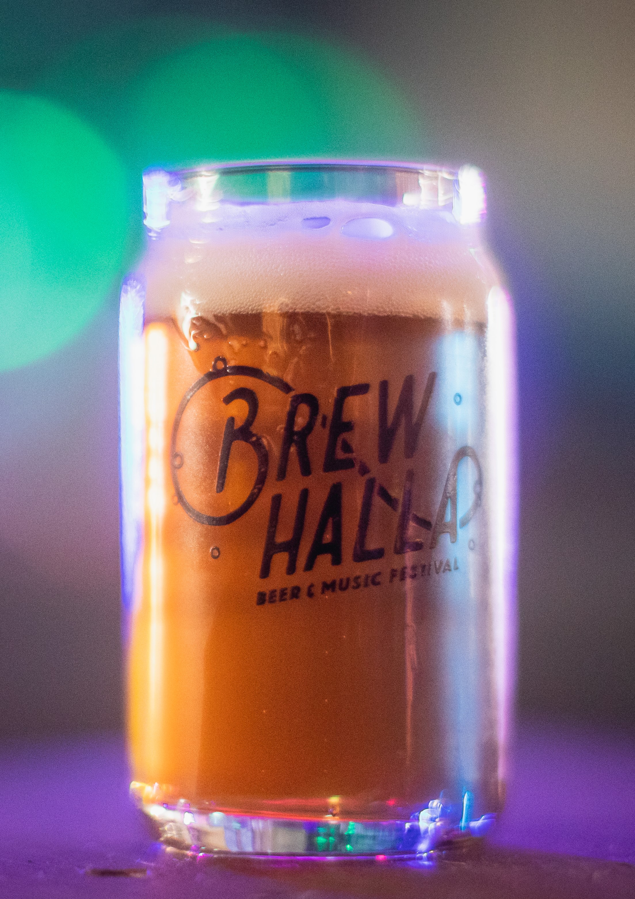 Brewhalla Beer Glass