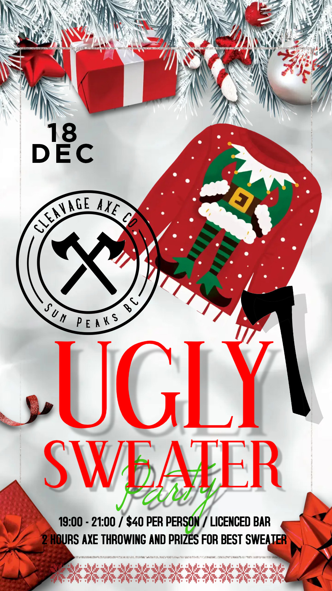 Ugly Sweater Party