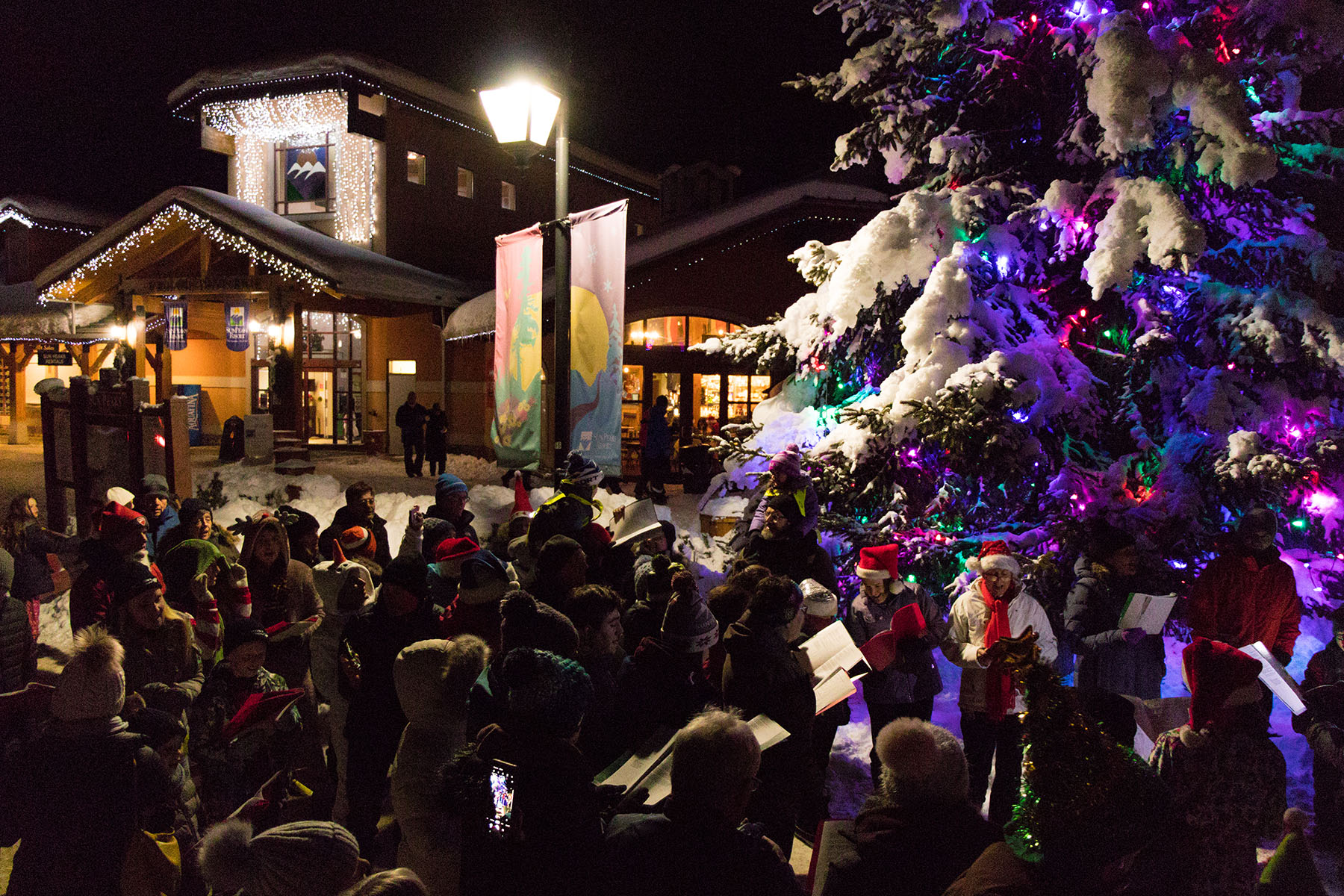 Caroling with Nancy Greene Raine