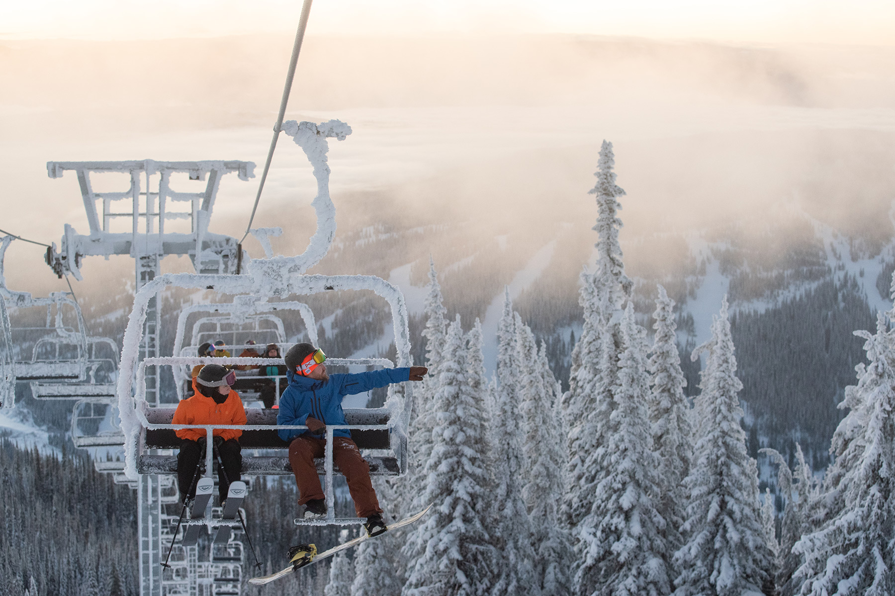 Crystal Chairlift at Sun Peaks Resort