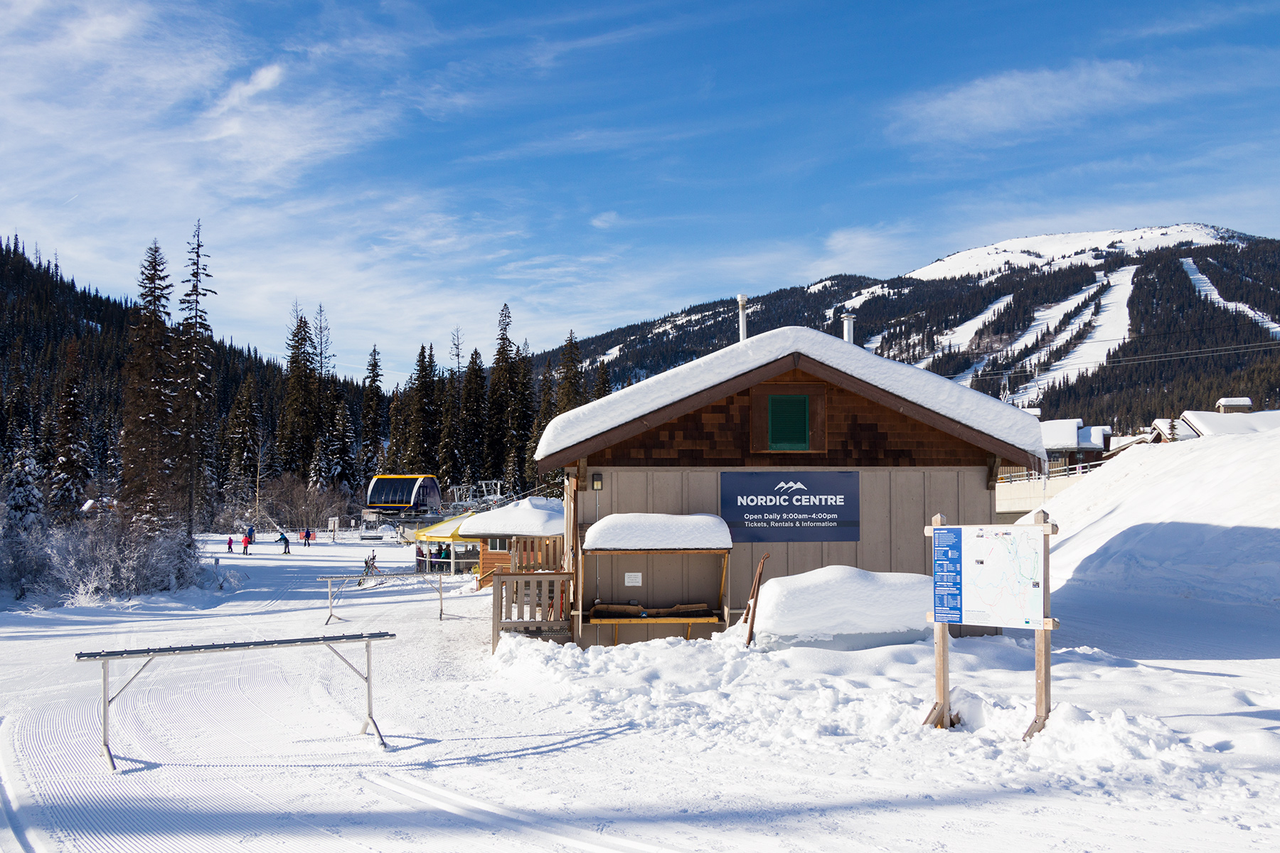 The Nordic Centre at Sun Peaks Resort