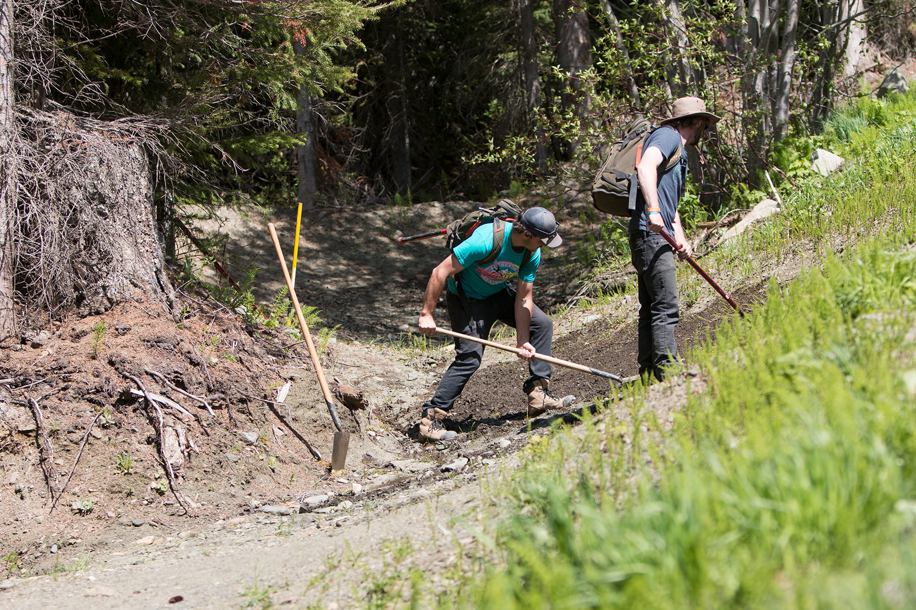 Trail Crew at Sun Peaks Bike Park