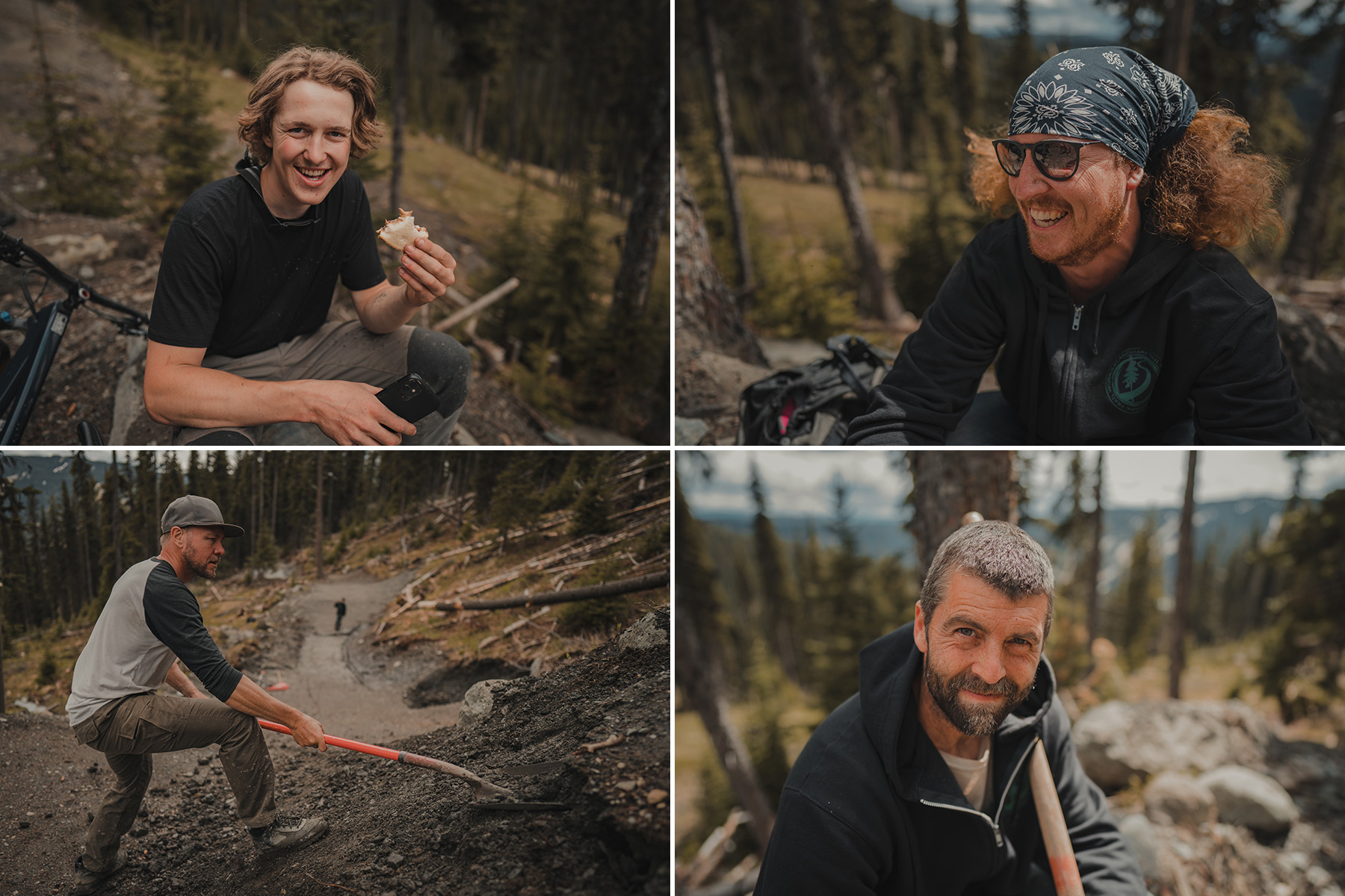 Portraits of the Landmark Trail Works team
