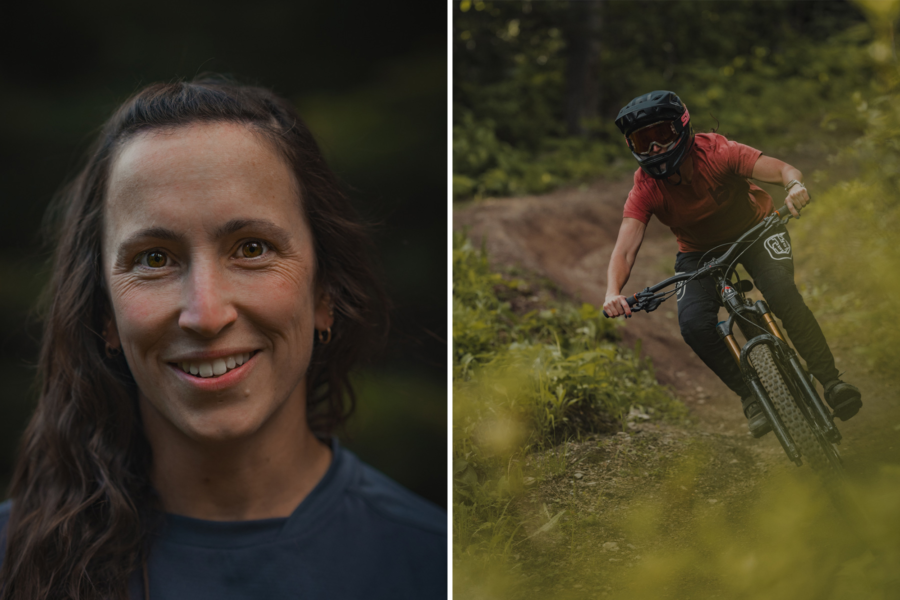 Melissa Da Silva at Sun Peaks Bike Park