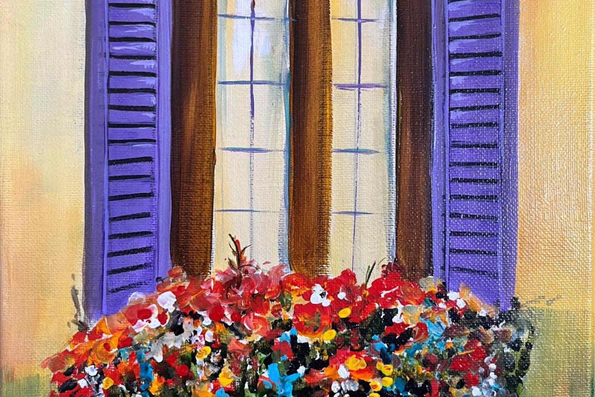 ArtZone Presents Paint Night with Cheryl Christian Sun Peaks Resort