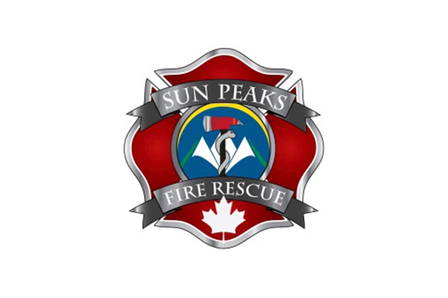 Sun Peaks Volunteer Fire Department Society Logo