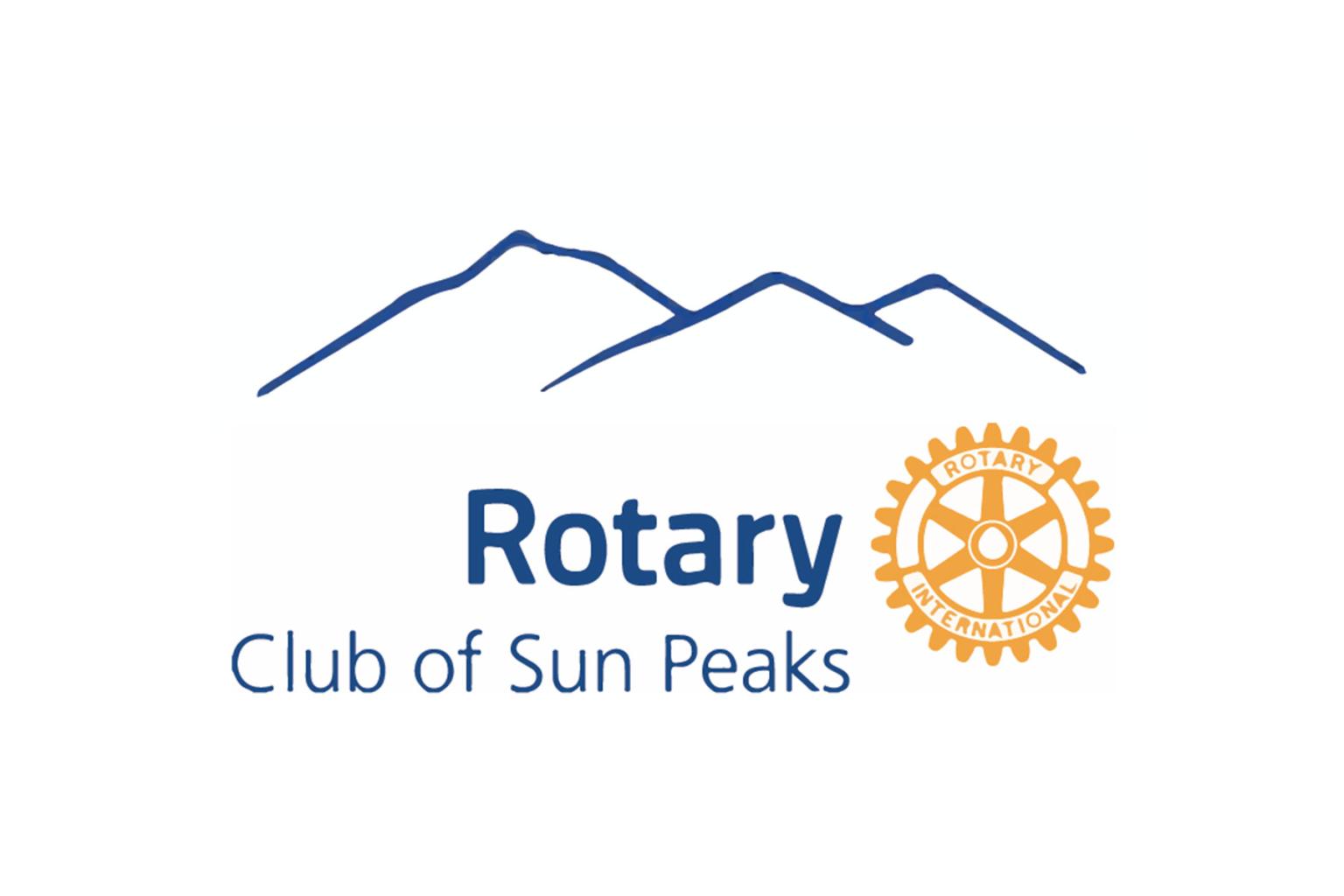 Rotary club of sun Peaks Logo