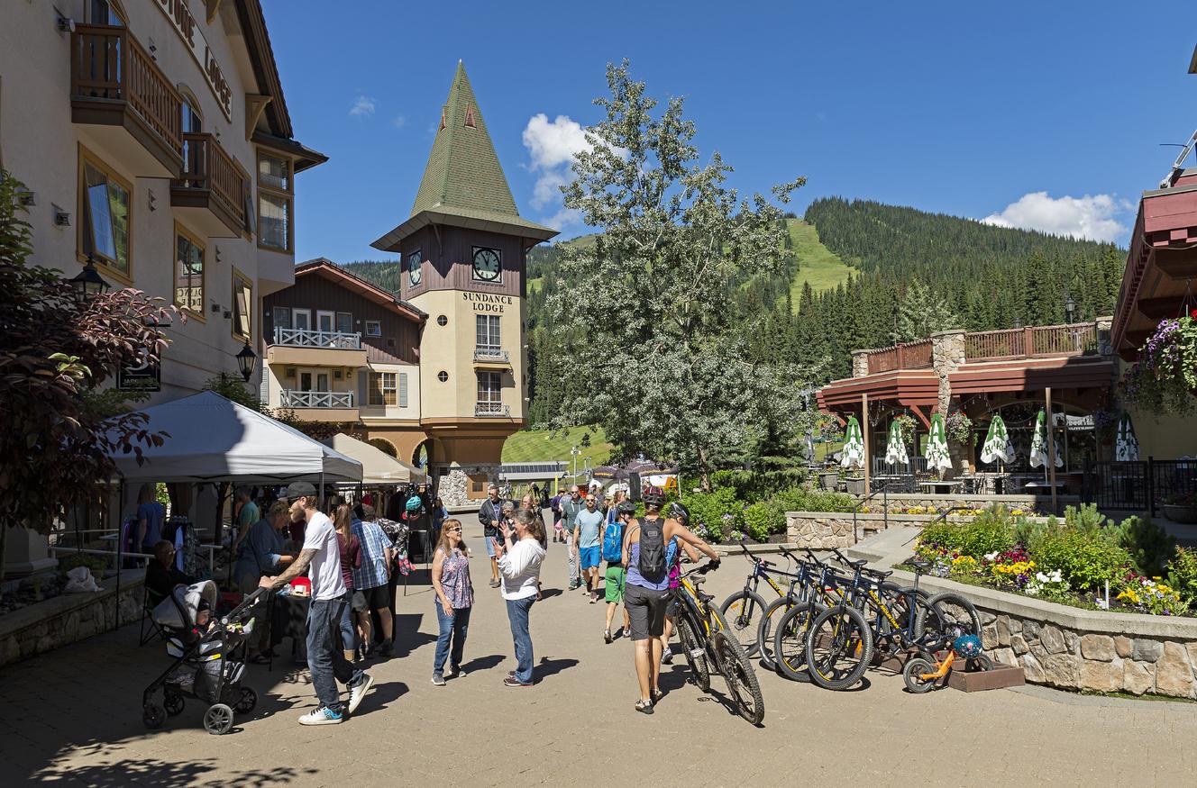 market in sun peaks