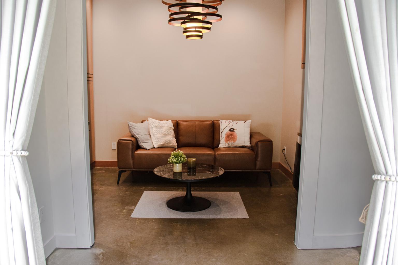 Sun Peaks Therapy waiting room