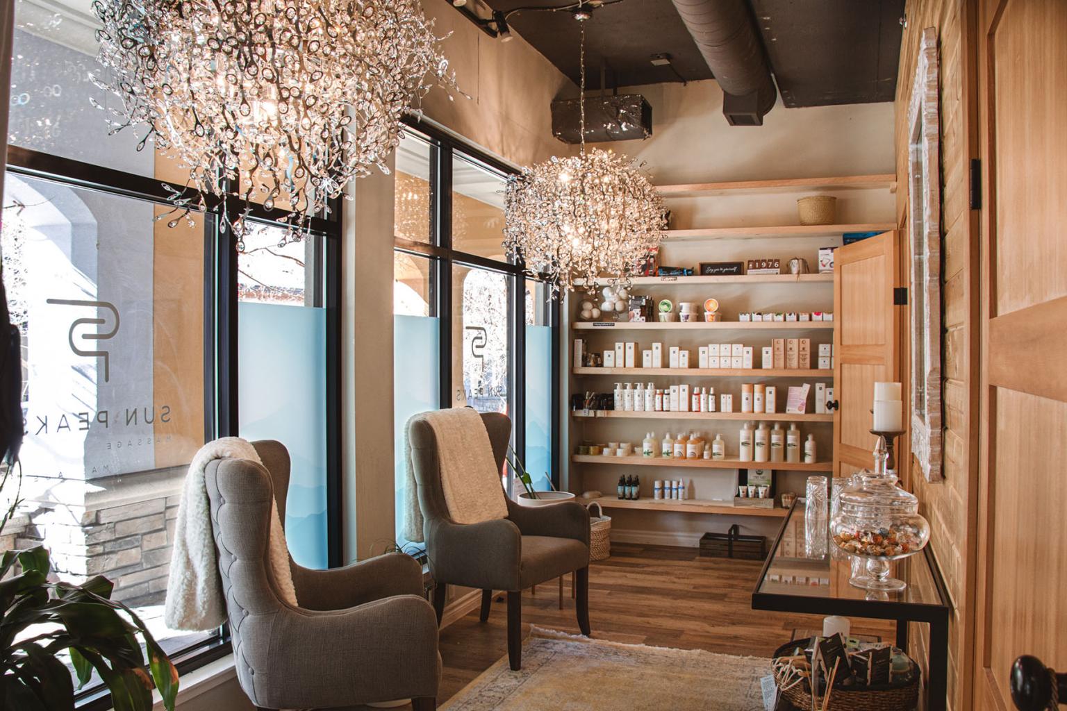 Sun Peaks Spa interior