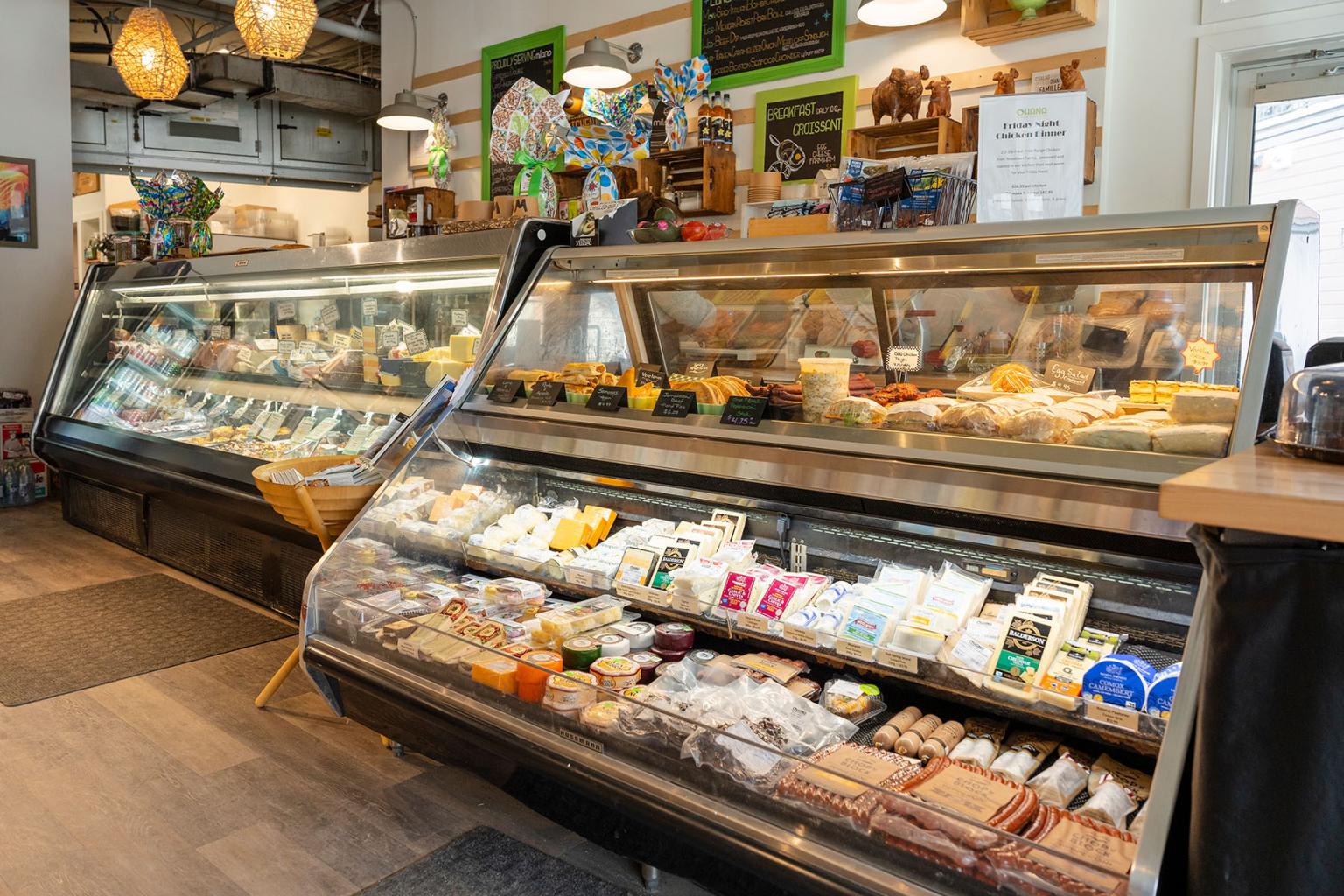 Ohana Deli Market interior at Sun Peaks Resort BC