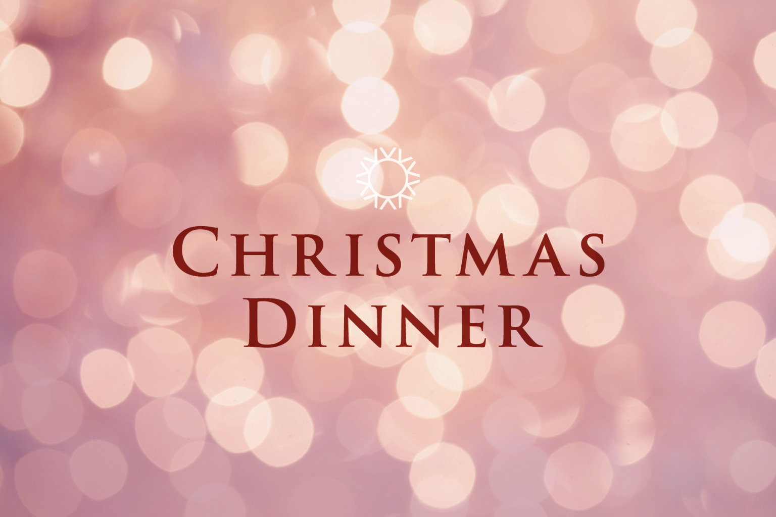 Christmas Dinner Poster