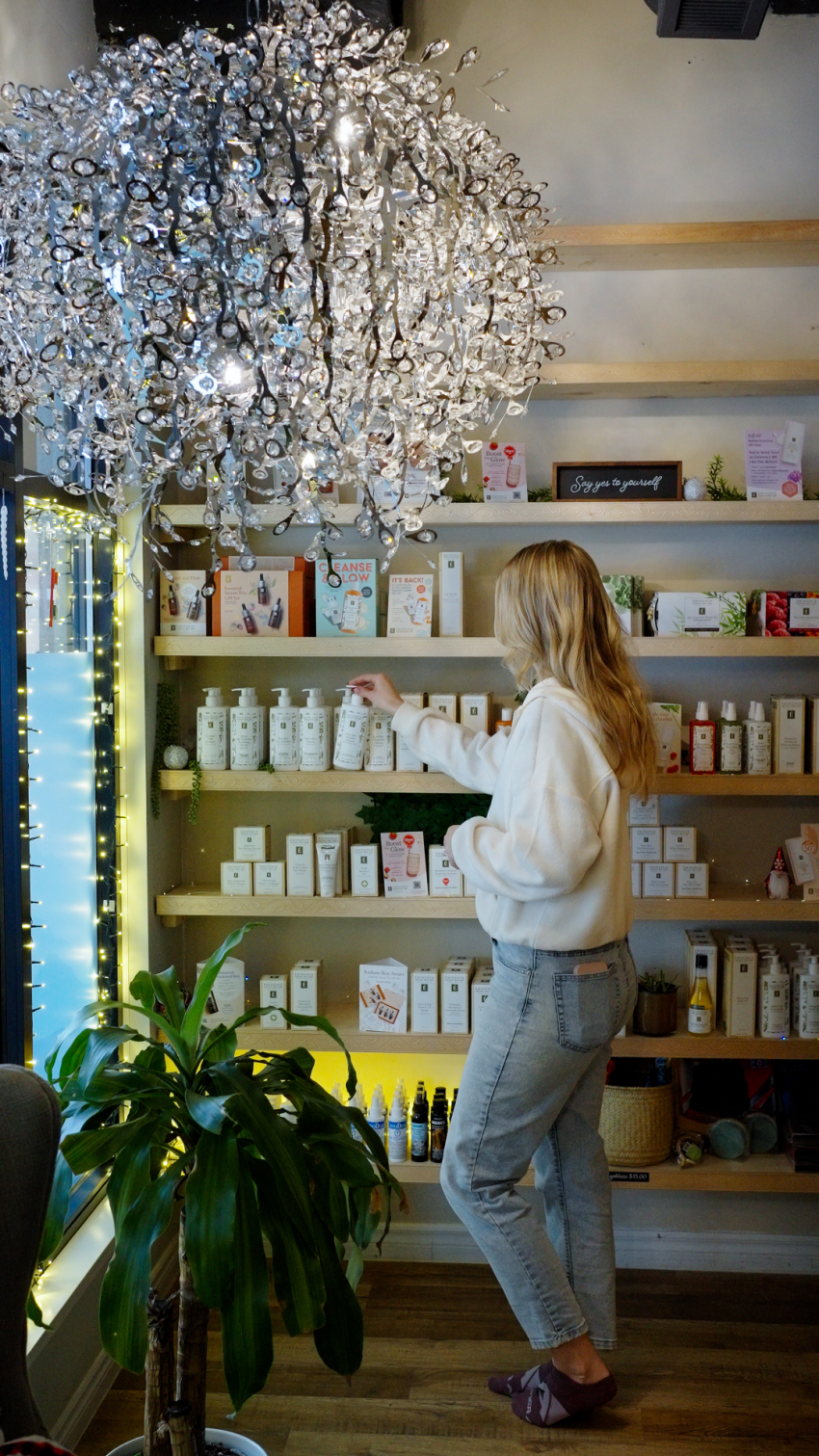 Guest Inside Sun Peaks Spa