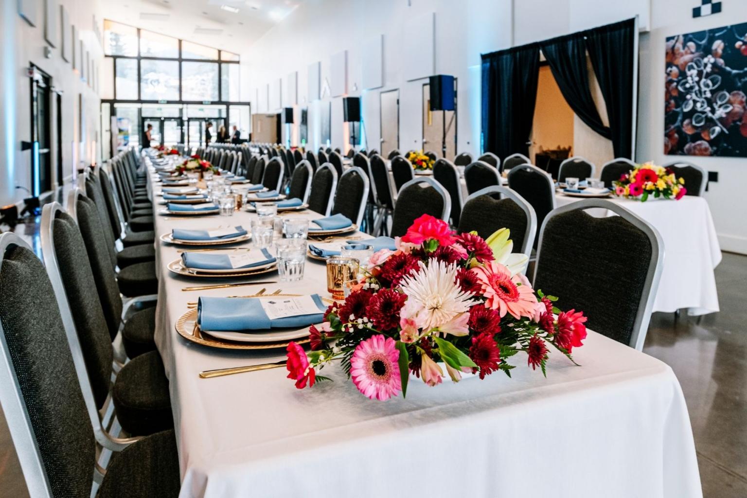 Elegant dining and styling options, suited to match any event.