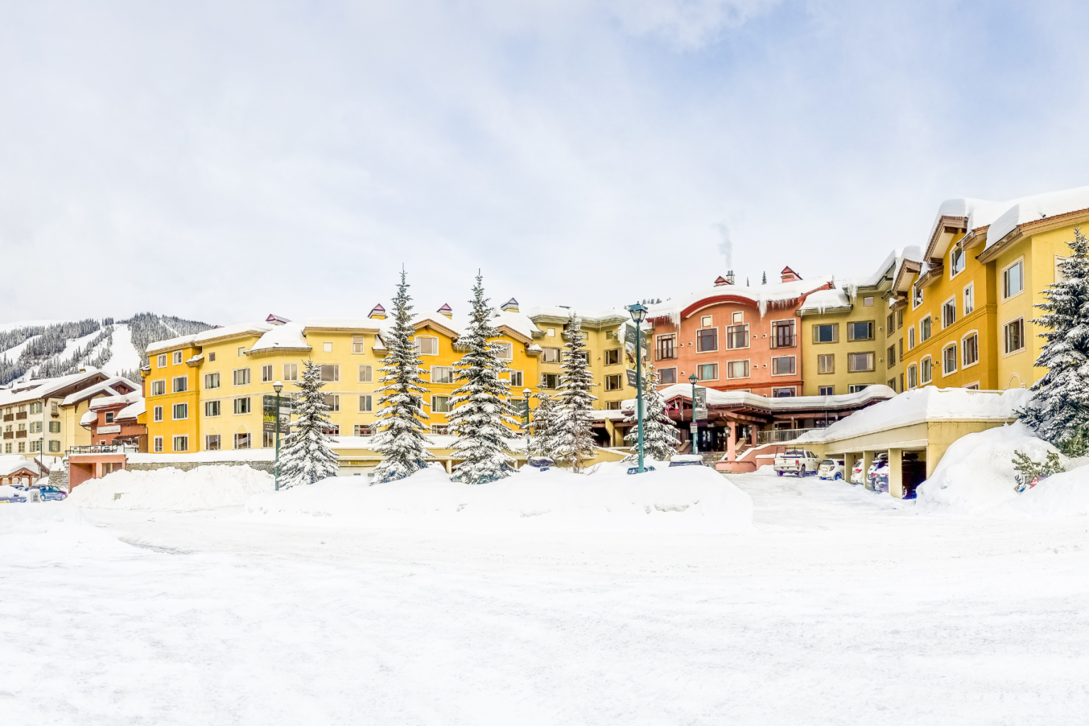 Cahilty Lodge in Winter