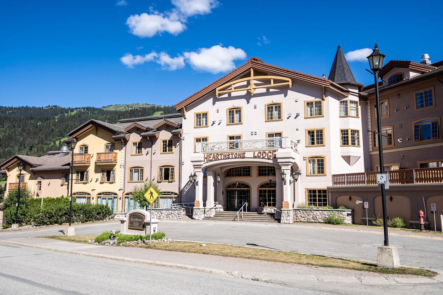 Hearthstone exterior in summer