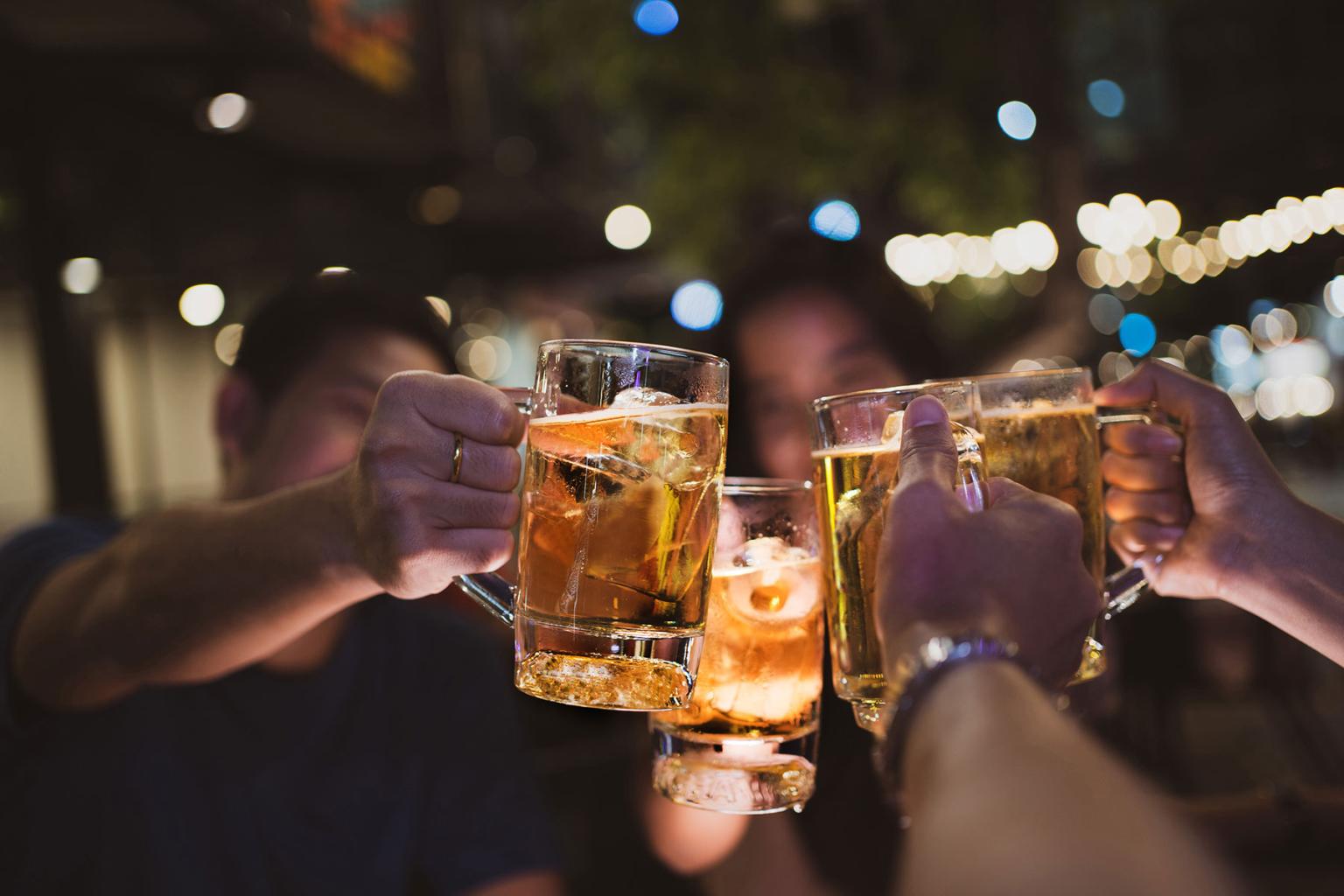 Patio Party with Beer