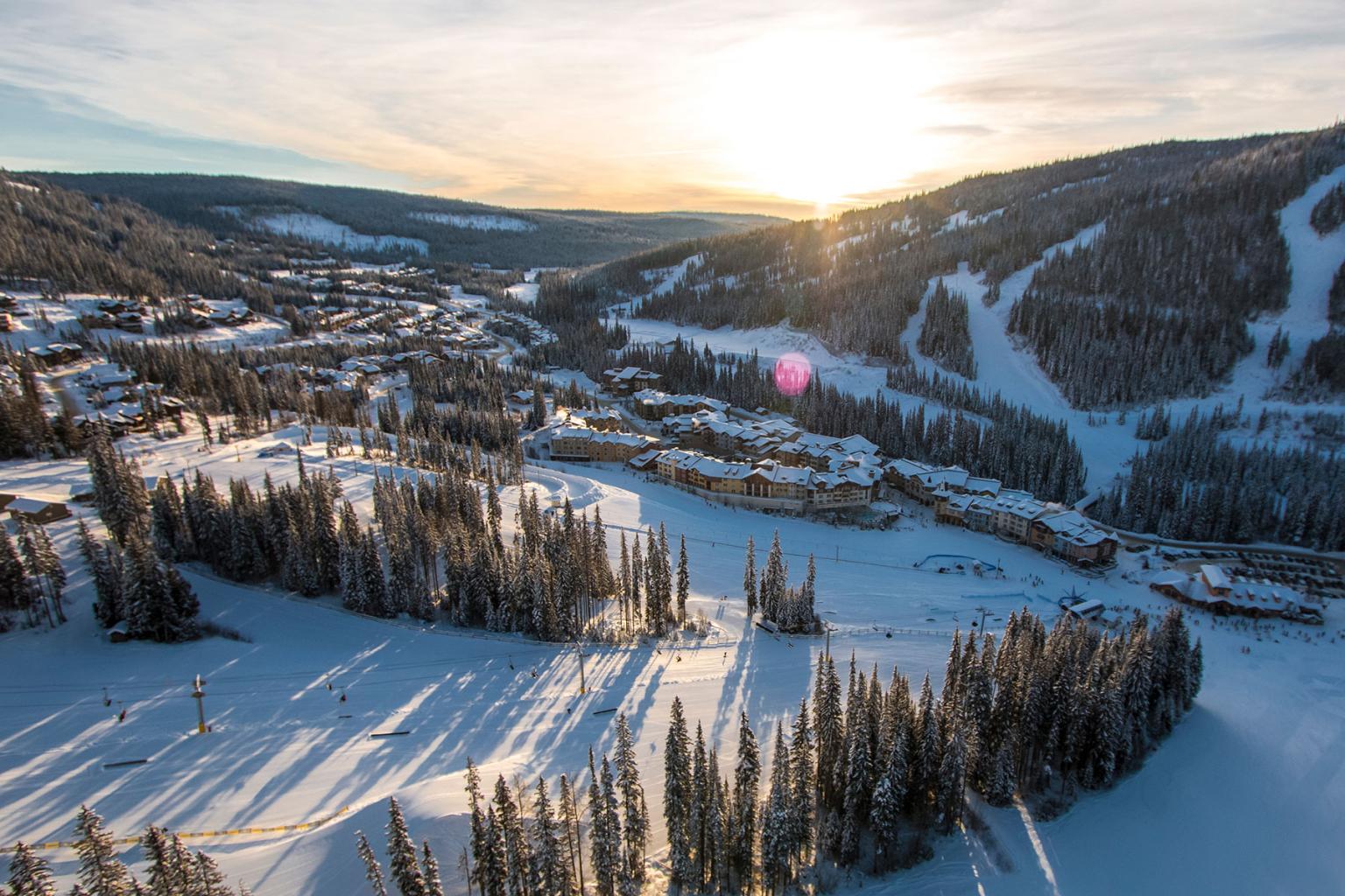 Sun Peaks Village.