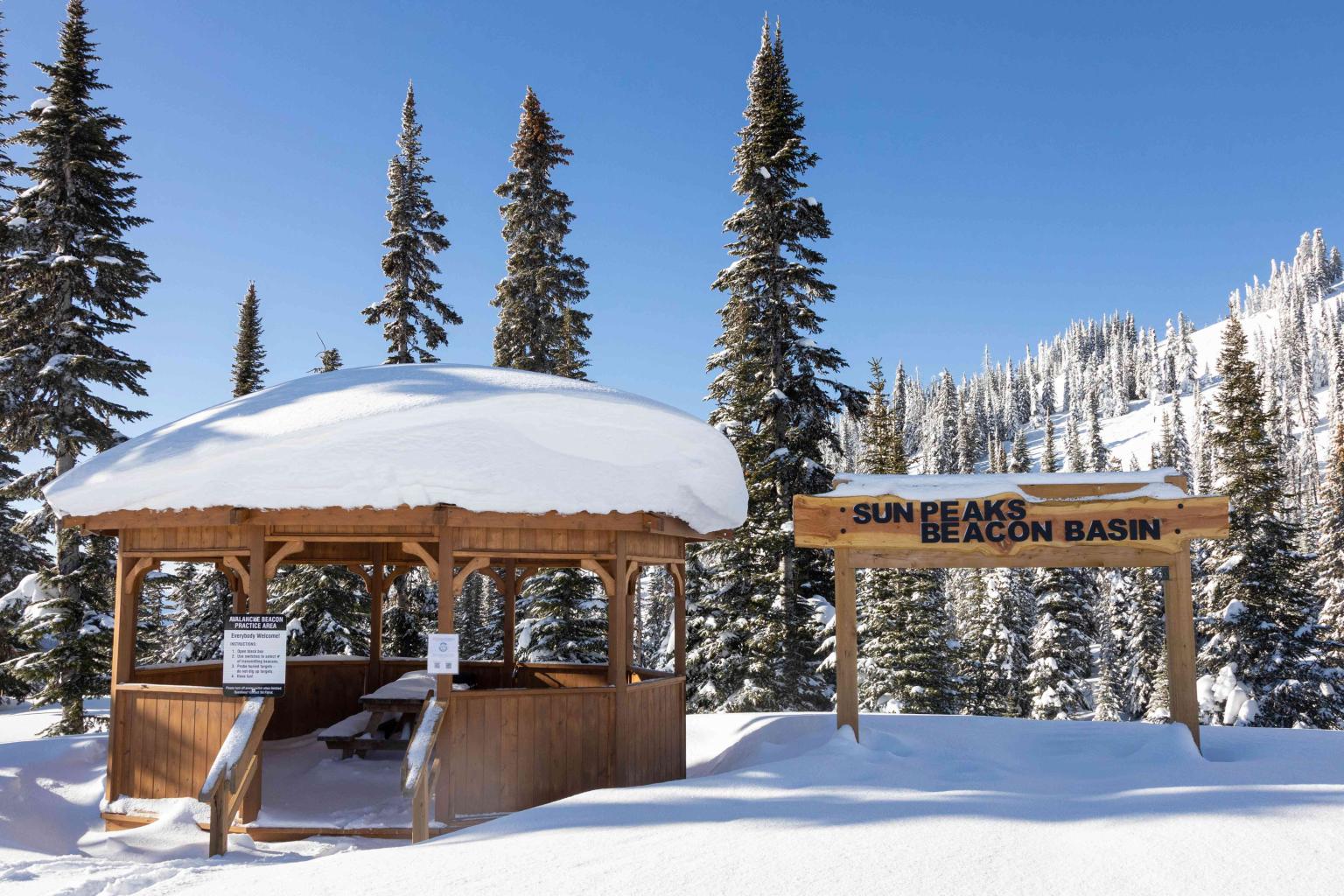 Beacon Basin with mountain views