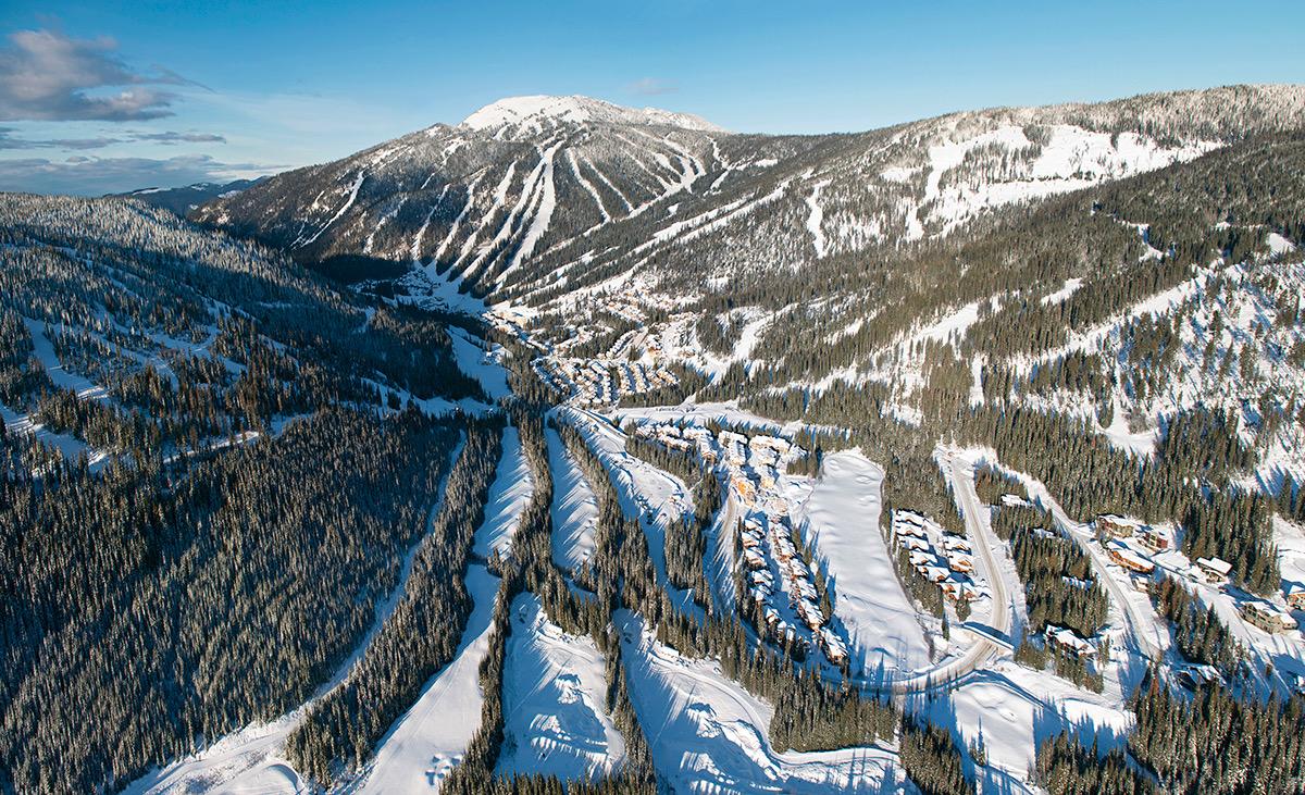 Winter Aerial Shot - Real Estate Agencies